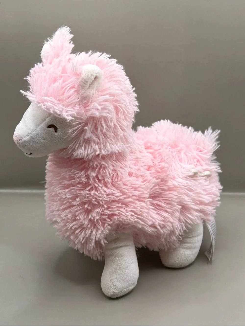 Carters Pink Llama Musical Rockabye Baby Plush Lovey